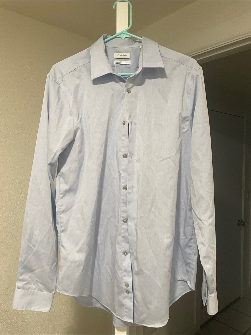 Calvin Klein Light Blue Men's Dress Shirt